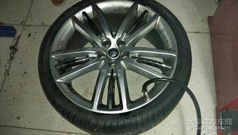 捷豹更换国产轮胎视频,捷豹车型轮胎更换实拍解析
